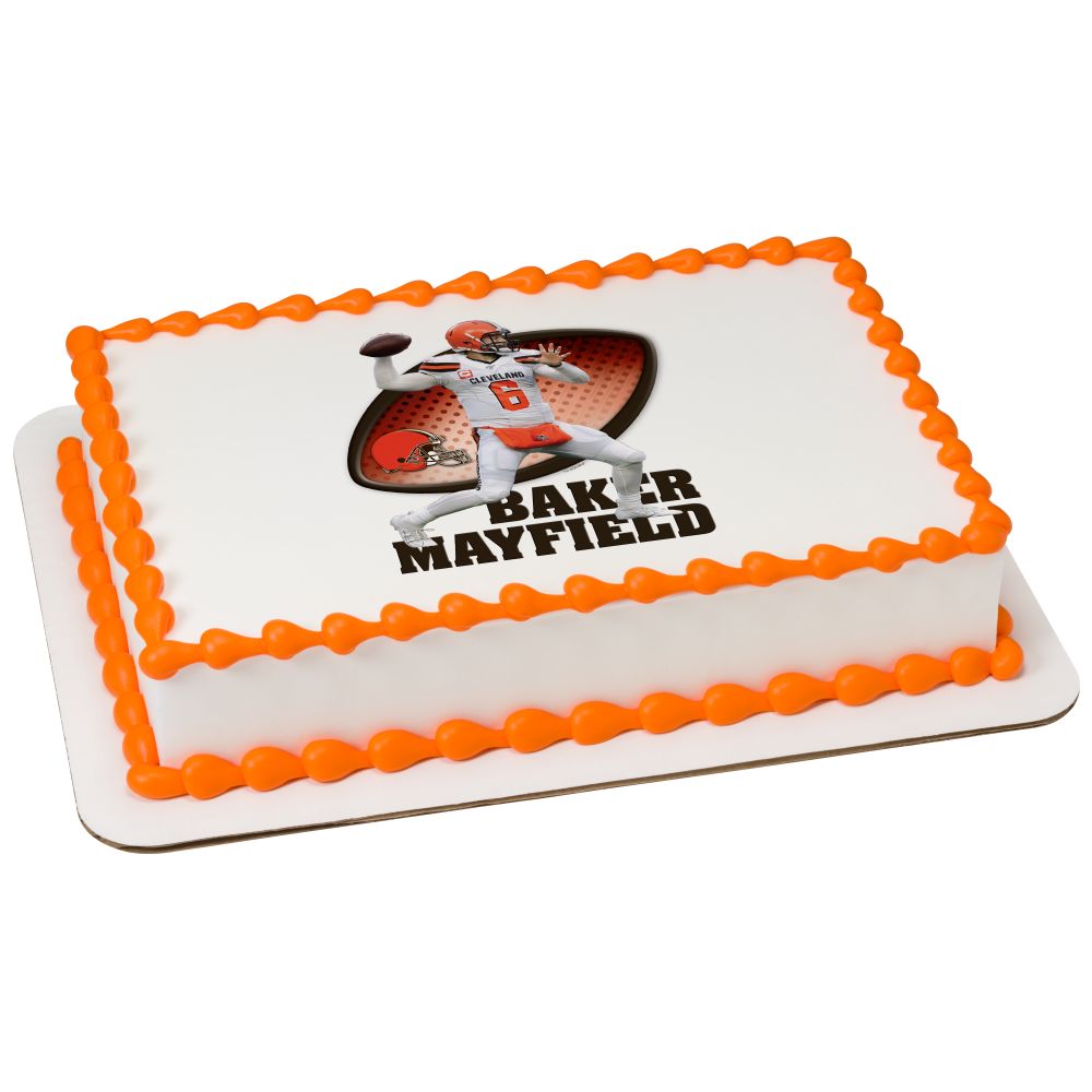 Image Cake NFL Players Baker Mayfield