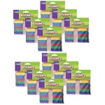 Creativity Street&reg; Jumbo Craft Sticks, Bright Hues Assorted, 6" x .75", 100 Per Pack, 12 Packs CK-367602-12
