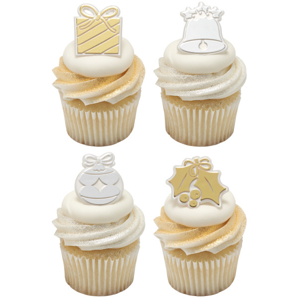 Holly Jolly Cupcake Rings