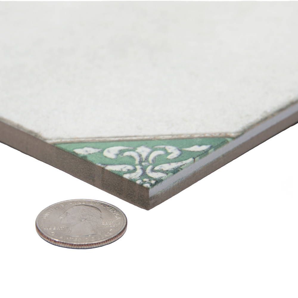 Englishtown Garden 12-7/8 in. x 12-7/8 in. Porcelain Floor and Wall Tile