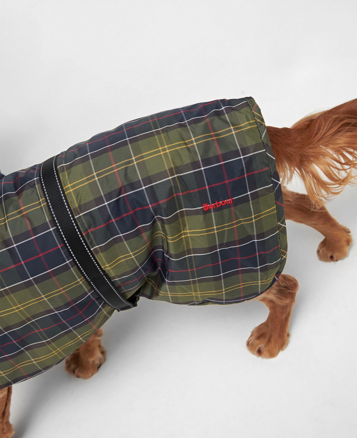 Tartan Dog Drying Robe image number 4