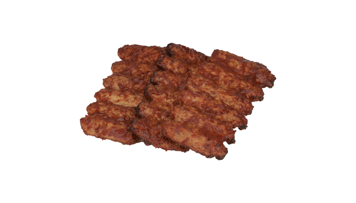 AdvancePierre™ Fully Cooked, Flamebroiled, Rib Shaped Pork Patty_image_2