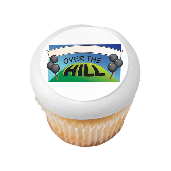 Over The Hill Banner PhotoCake® Edible Image®