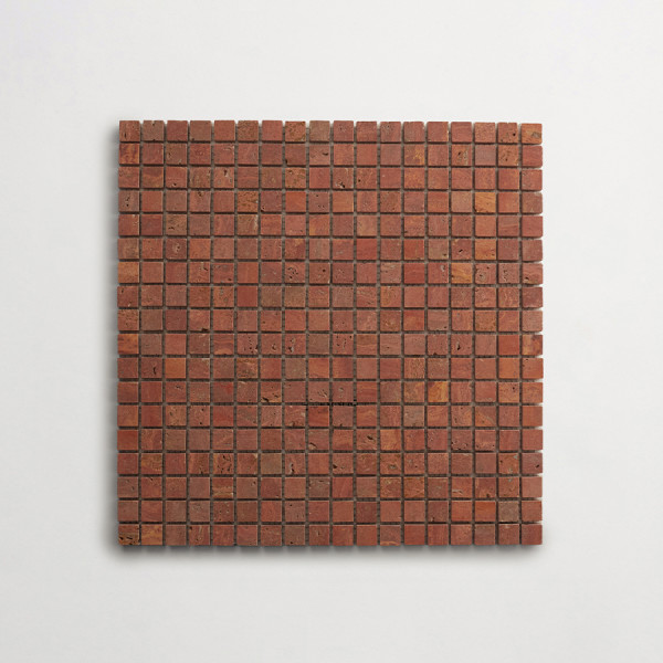 lapidary | confetti | red travertine | honed 