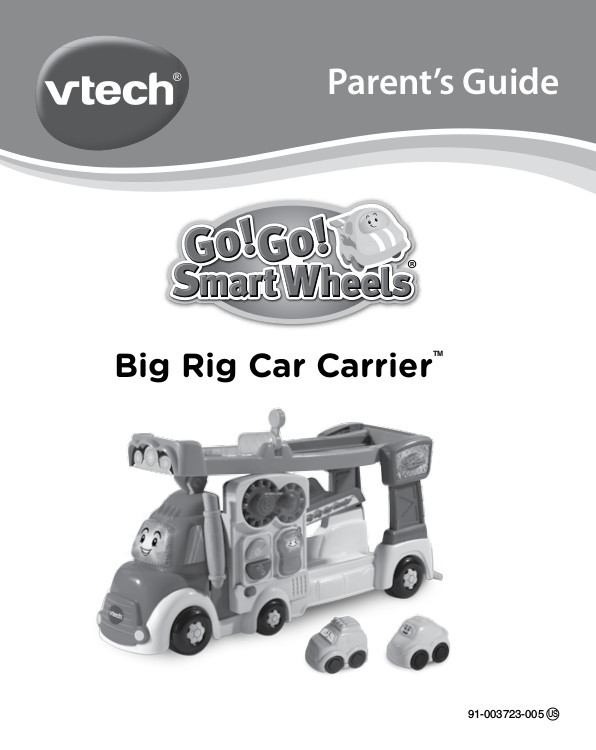 big rig car carrier toy