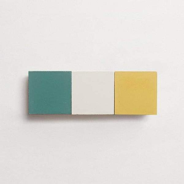 cement: mythology checkerboard | oz | grande | matte | trio | loch, duckling + paste | sample 