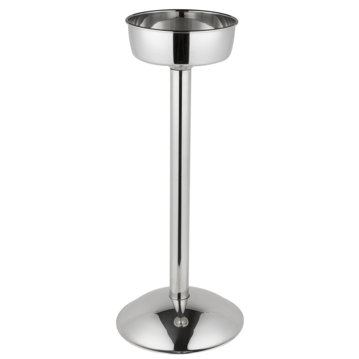 Single-bottle stainless steel wine bucket stand