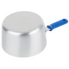1 ½-quart Wear-Ever® tapered saucepan with natural finish and Cool Handle® rubber grip sleeve