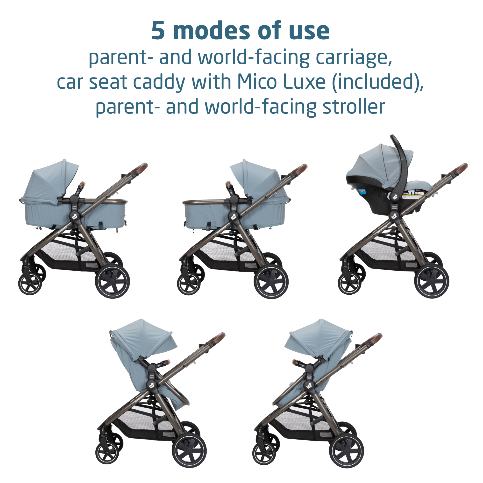 Maxi-Cosi Zelia² Luxe 5-in-1 Modular Travel System - Picture 15 of 48