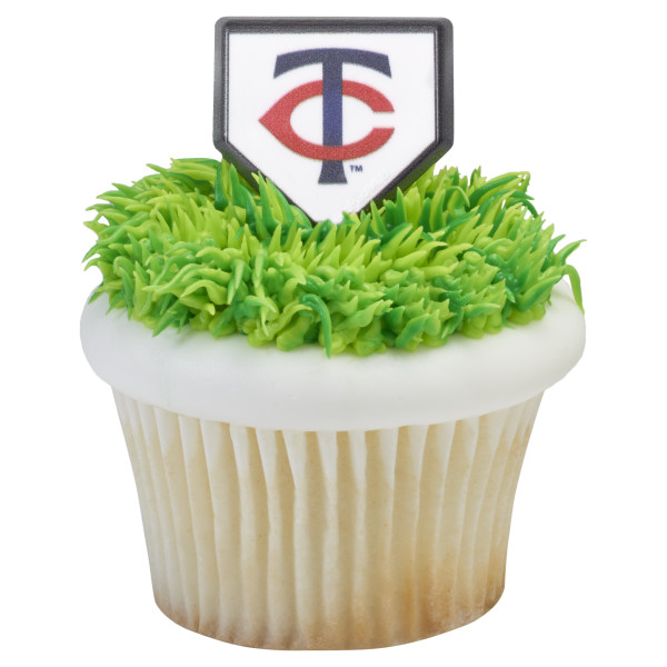 MLB® Home Plate Team Logo Cupcake Rings