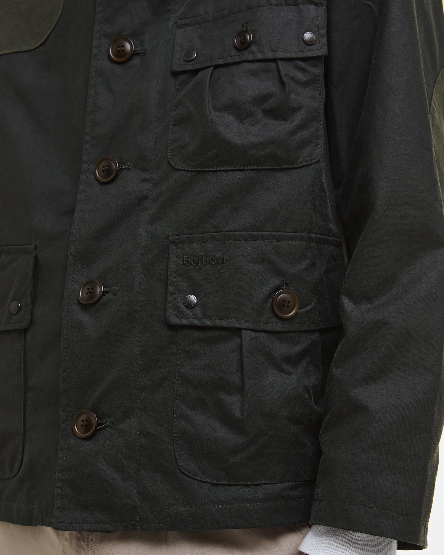 Giacca cerata Forest Barbour x TO KI TO image number 8