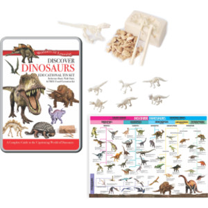 Wonders of Learning Tin Set, Discover Dinosaurs