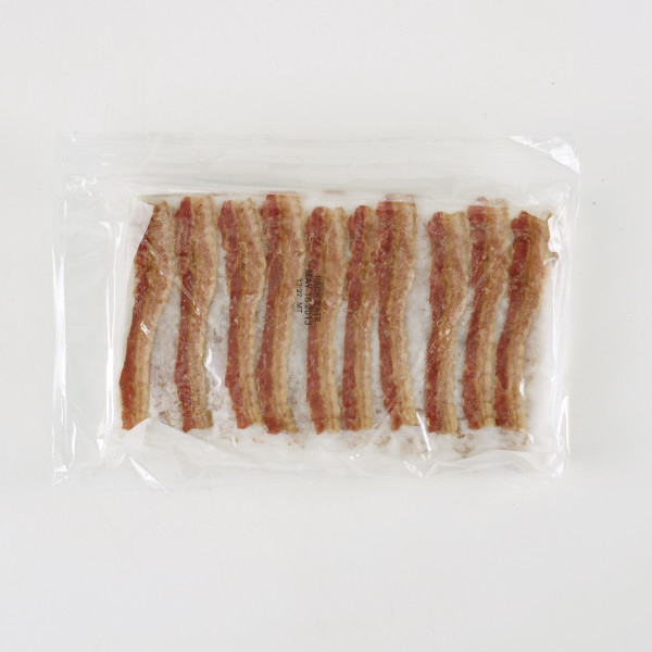 FAST 'N EASY(r) Bacon, Fully Cooked, 300 slice . C1CB - Front Center Inner Pack (Hi Res)