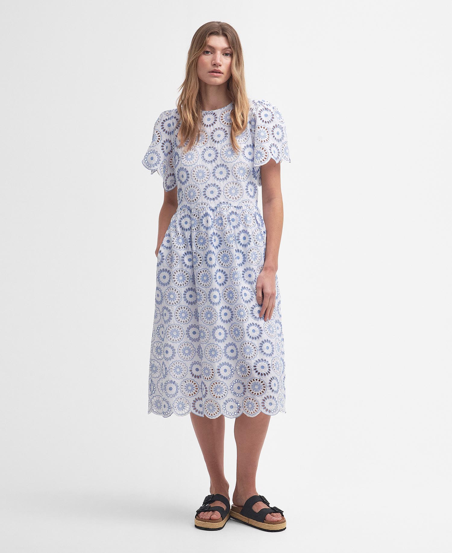 Juliette Broderie Midi Dress image number 1