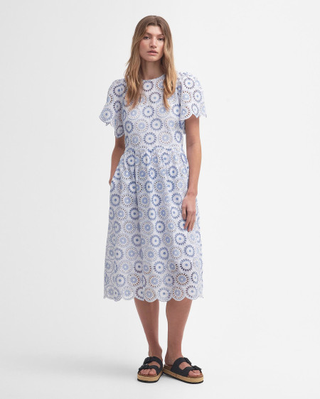 Juliette Broderie Midi Dress