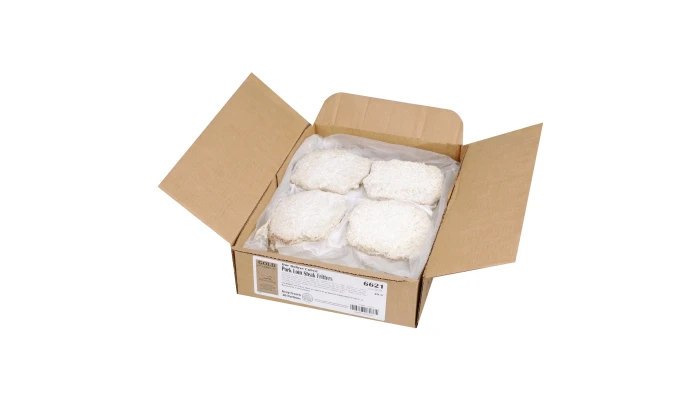 AdvancePierre™ Gold Label Exclusive Cut® Deluxe Whole Muscle Raw Breaded Pork Loin Fritters_image_4