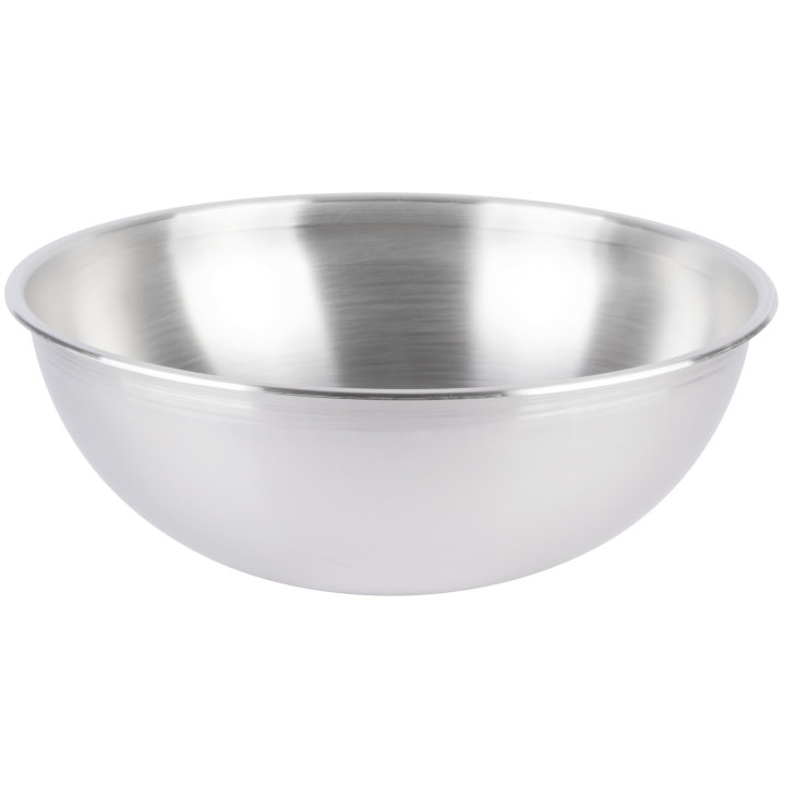 30-quart heavy-duty stainless steel mixing bowl