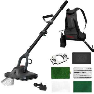 MotorScrubber, SHOCK Starter Kit, 9.75", Orbital, Cordless Floor Scrubber