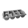 Rubbermaid Commercial, Cutlery Bin, Gray