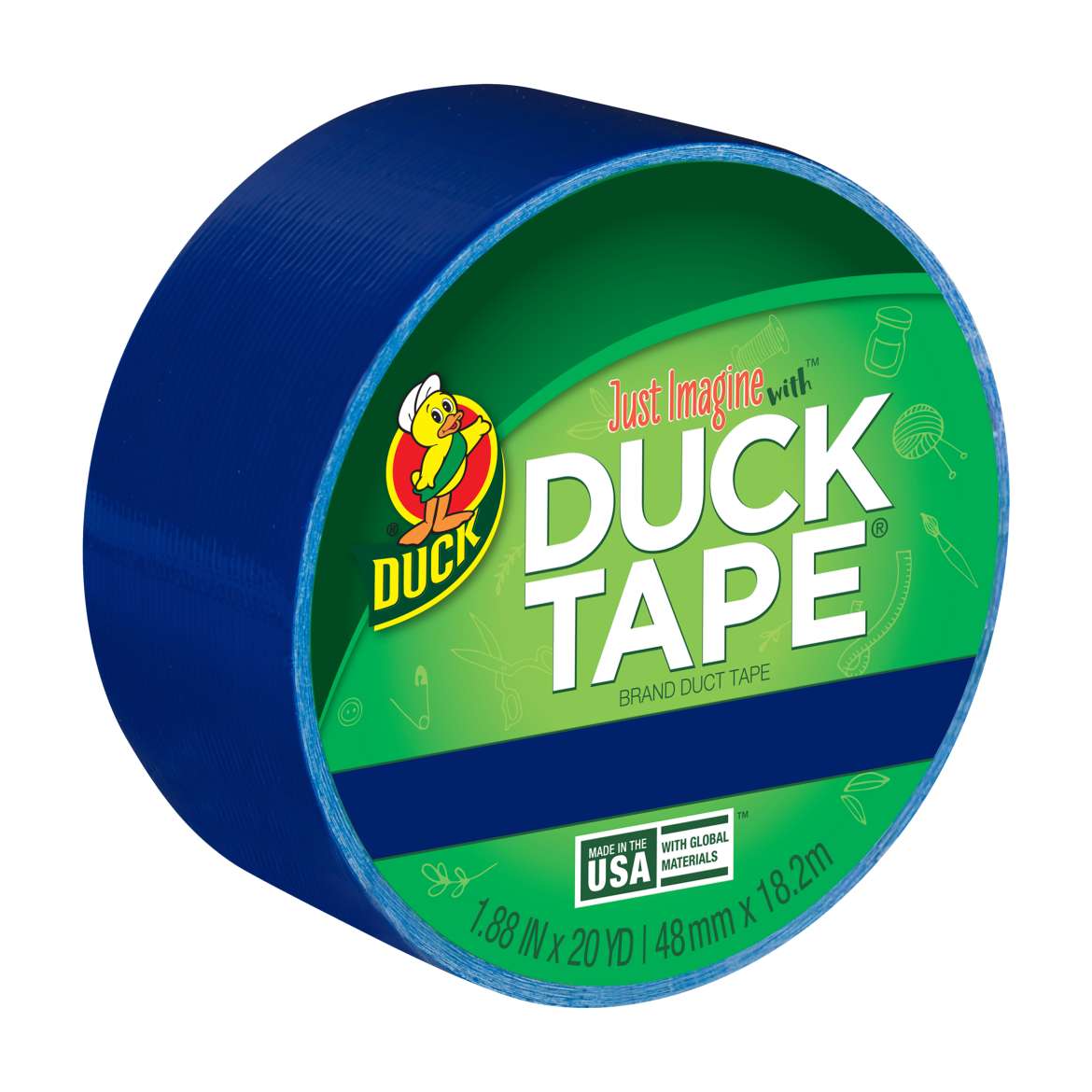 Color Duck Tape® Brand Duct Tape - Navy Blue, 1.88 in. x 20 yd.