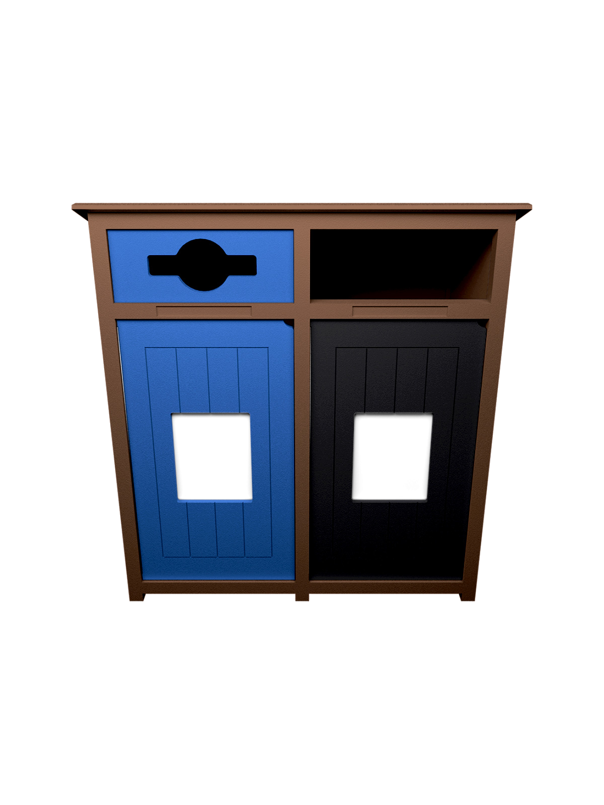 AURA – Double – Unit – Mixed-Full – Brown-Blue-Black