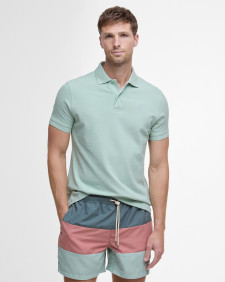 Sports Short-Sleeved Polo Shirt Pale Apple