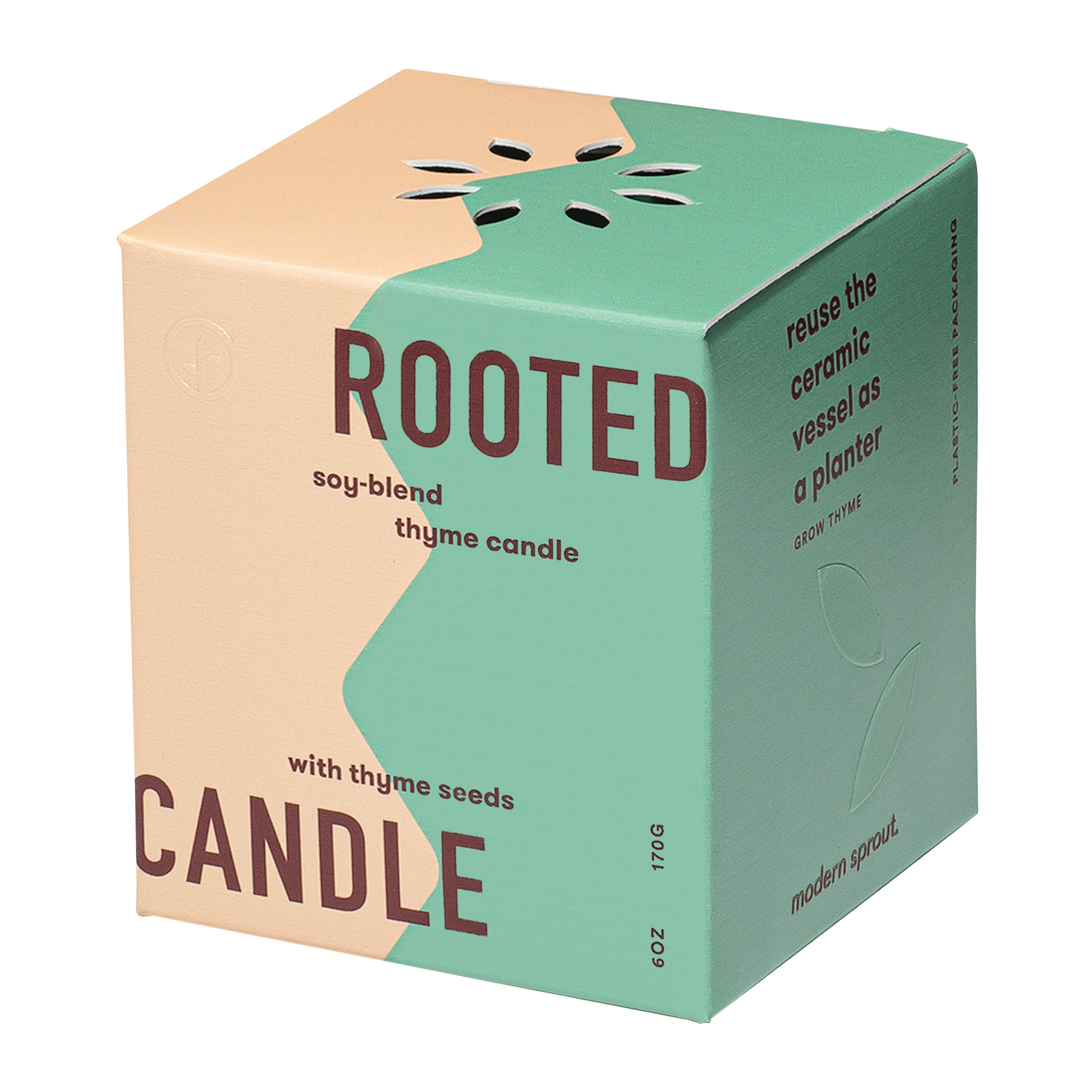 Modern Sprout® Rooted Candle-Modern Sprout