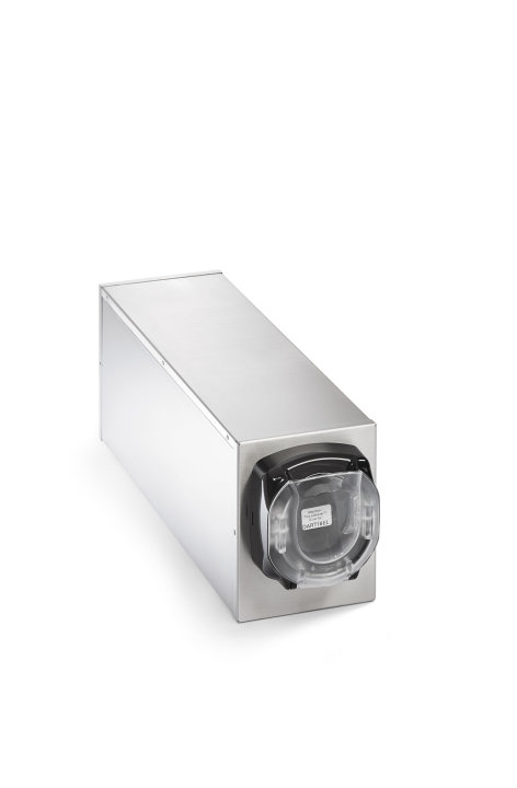 Configurable Stainless Steel Dispenser Cabinets with LidSaver® 3 Lid Dispenser Options