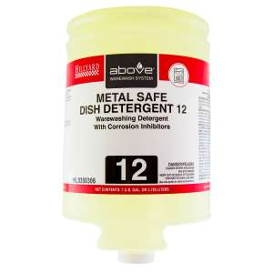 Hillyard, Above® Metal Safe Dish Detergent 12,  1 gal Bottle
