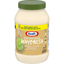 Kraft Mayonnaise with Lime Juice, 30 fl oz Jar