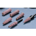 Standard Abrasives™ Zirconia Cartridge Roll, 727332, CR-FT, 60, 1/2 in x 1-1/2 in x 1/8 in, Full Tapered, 100 ea/Case
