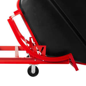 Rubbermaid Commercial, Self-Dumping, Tilt Truck, 0.5 cu ft, Black