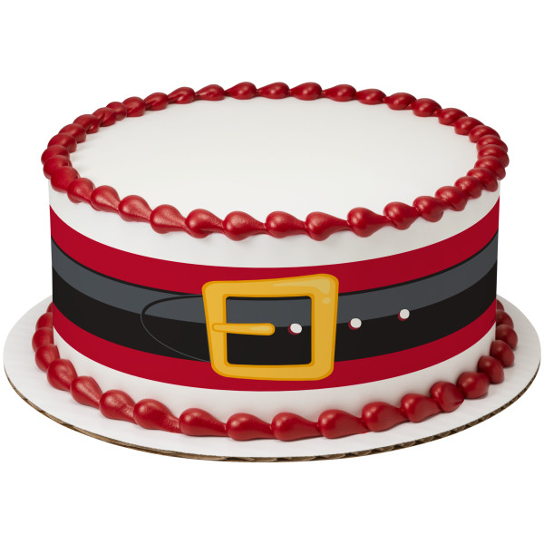 Santa's Belt PhotoCake® Edible Image® Strips
