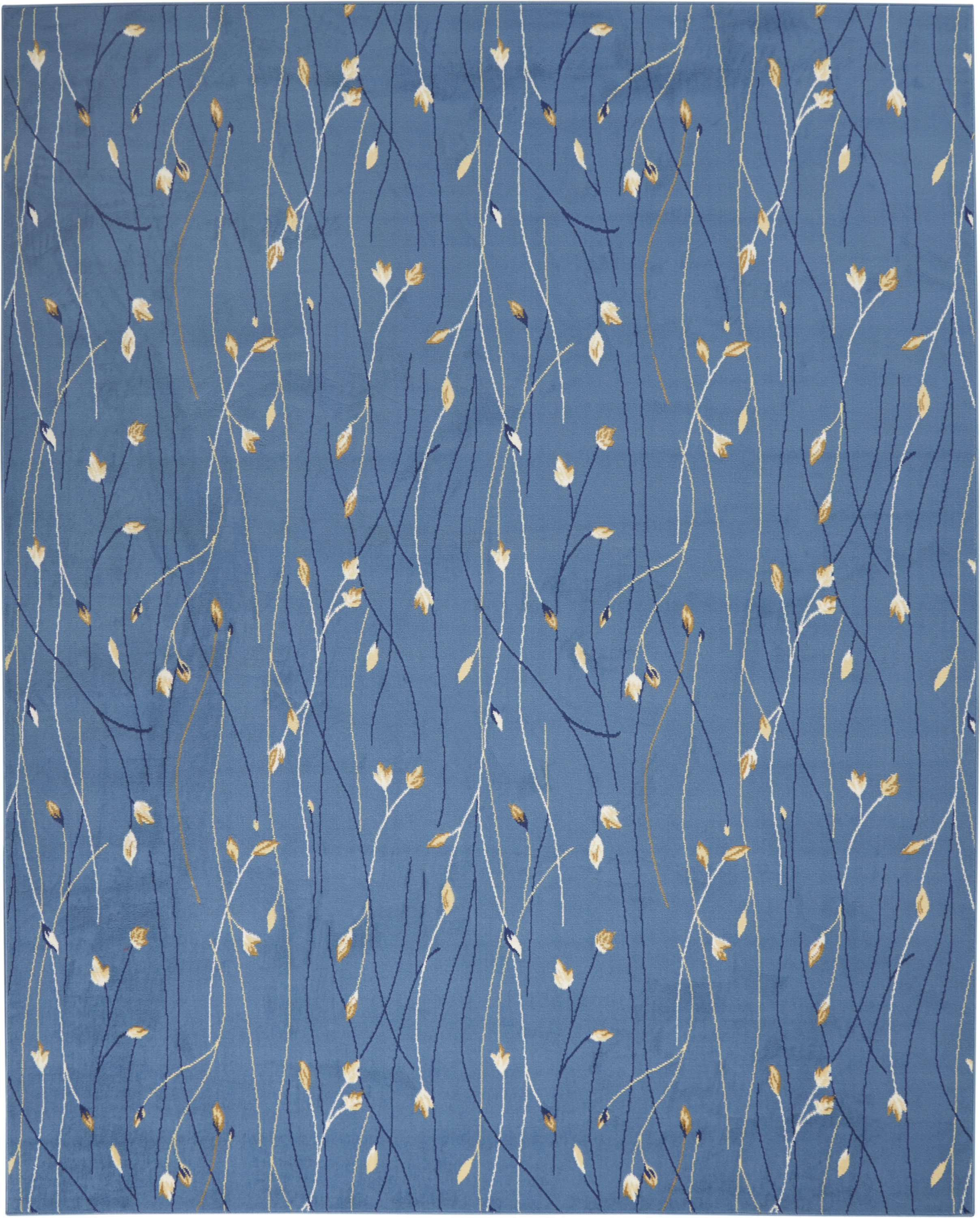 Nourison Grafix 7'10" x 9'10" Light Blue Contemporary Indoor Rug