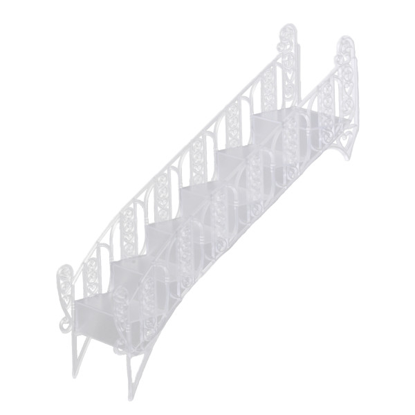 Frosted Crystal Stair Bridge Wedding Ornament
