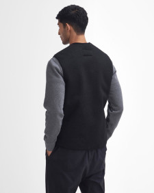 Gilet/fodera in pile caldo con cerniera 