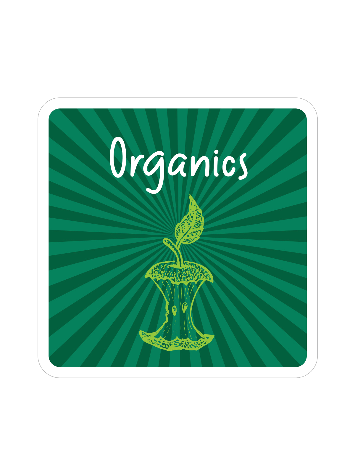 MOSAIC – Label – Organics – Green