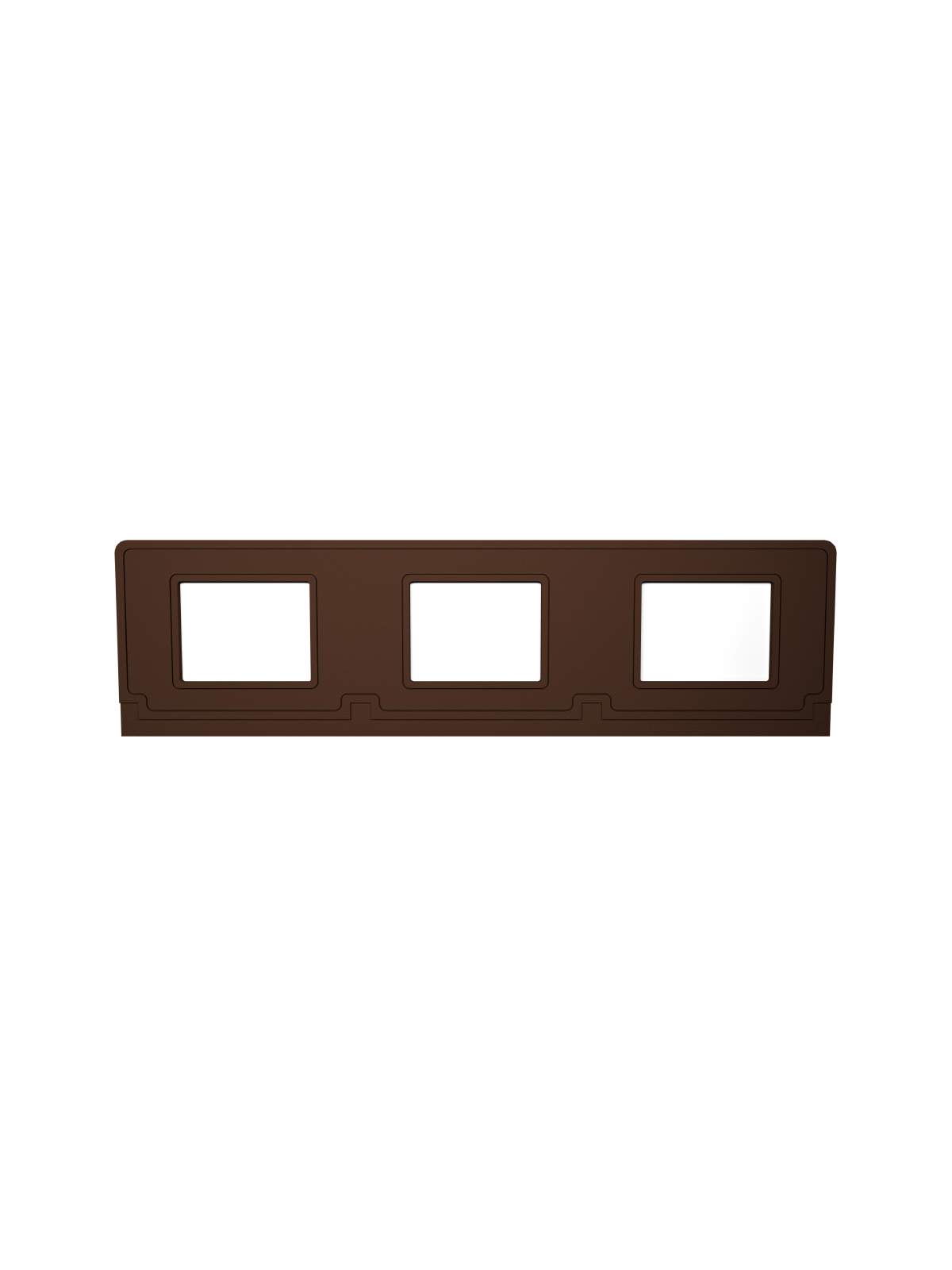 VISION – Triple – Sign Frame – Brown