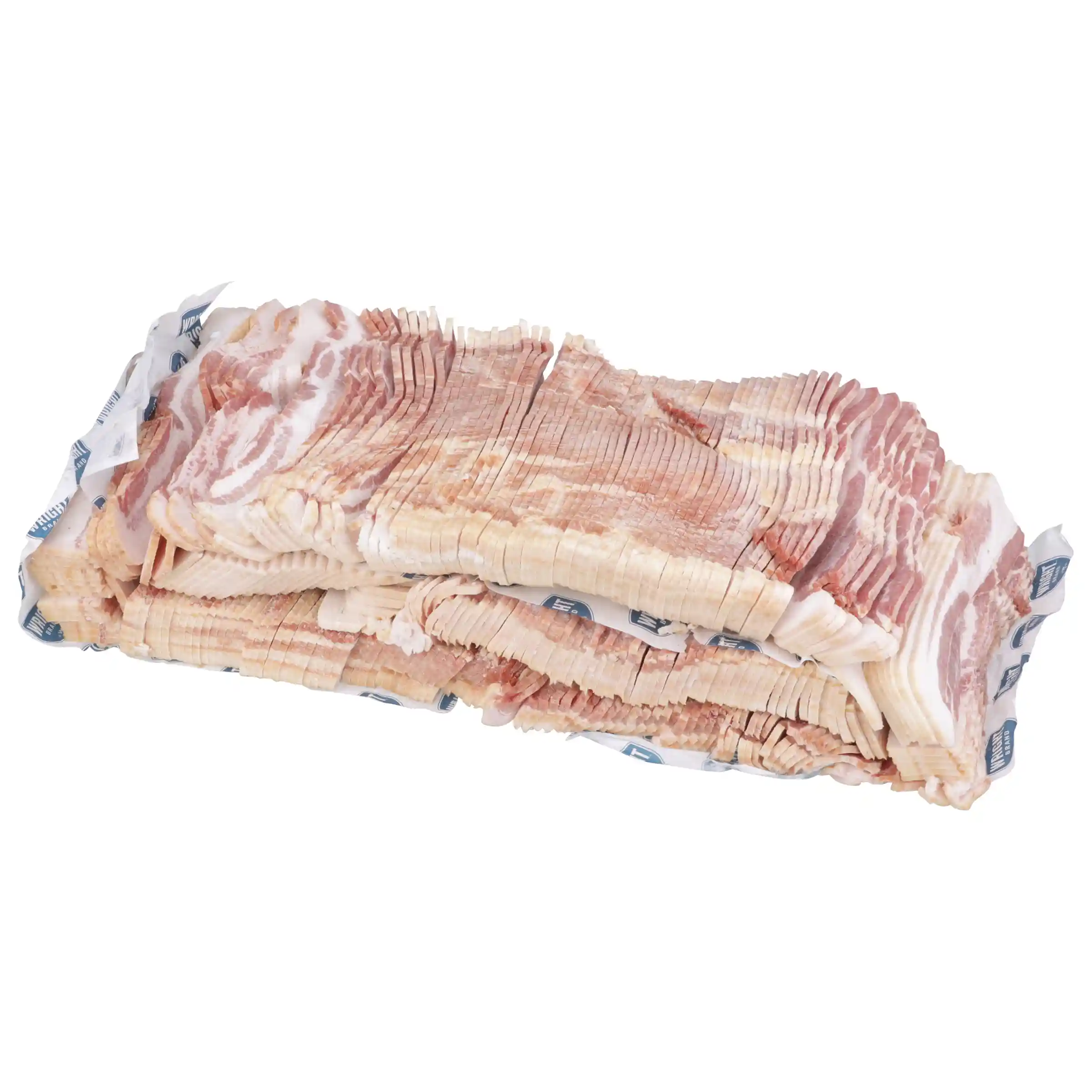 Wright® Brand Naturally Hickory Smoked Thick Sliced Bacon, Bulk, 30 Lbs, 5 Slices/Inch, Frozen_image_21