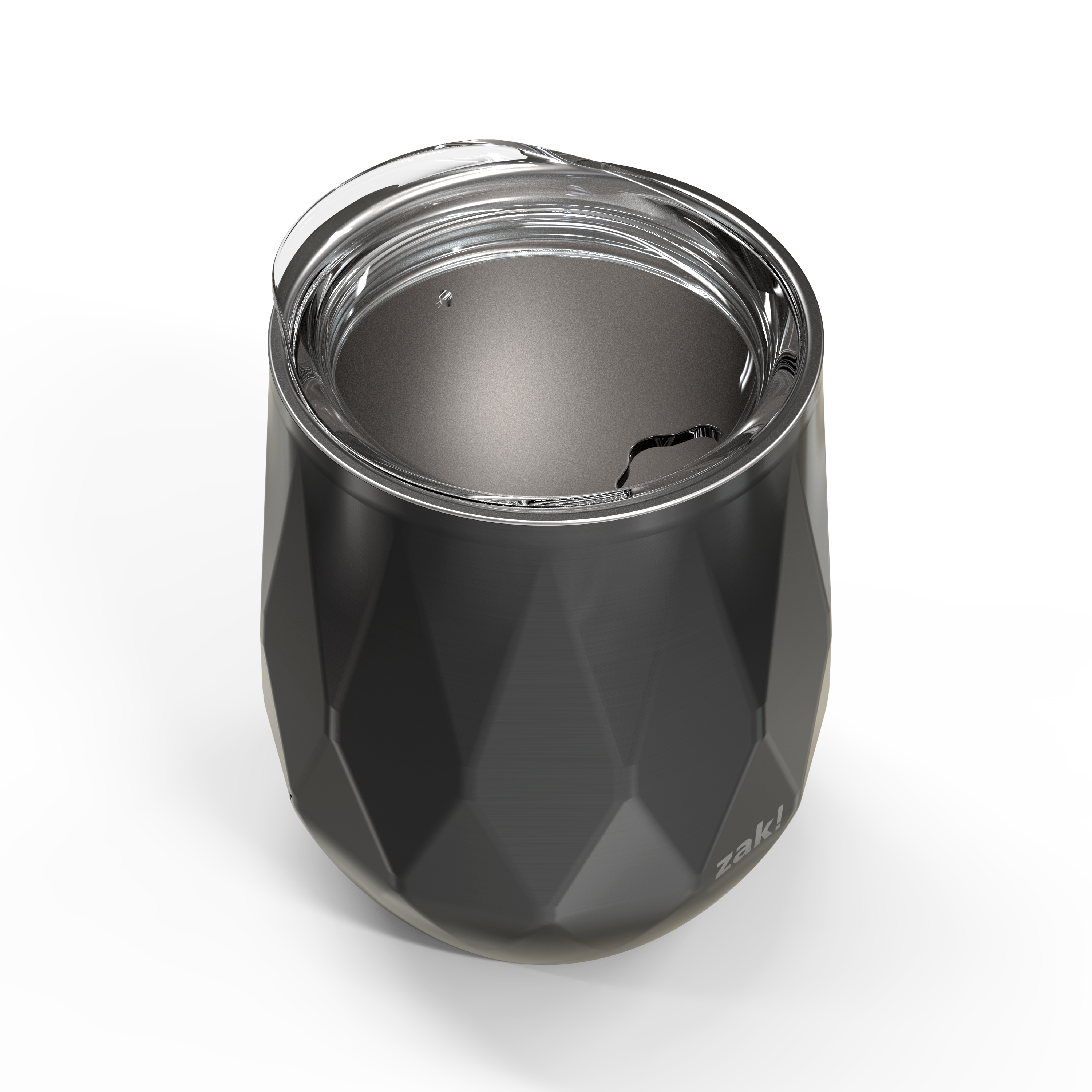 Fractal 11 ounce Vacuum Insulated Stainless Steel Tumbler, Black slideshow image 4 Fractal 11 ounce Vacuum Insulated Stainless Steel Tumbler, Black slideshow image 4