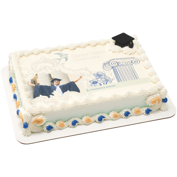 Carpe Diem Graduate PhotoCake® Edible Image® Frame