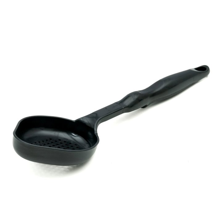 6-ounce oval perforated nylon Spoodle® utensil in black