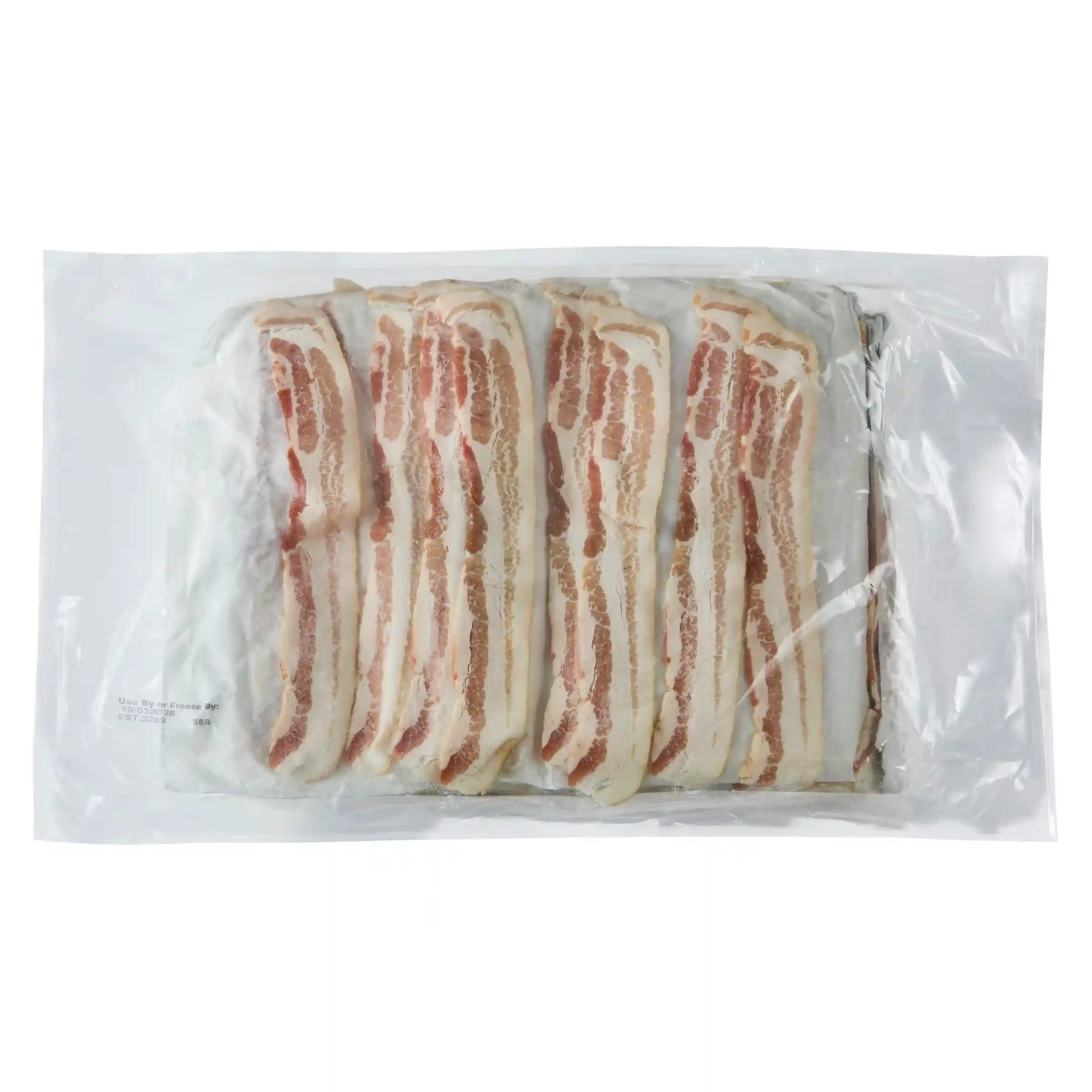 Wright® Brand Naturally Applewood Smoked Thin Sliced Bacon, Flat-Pack® 18-22 _image_3