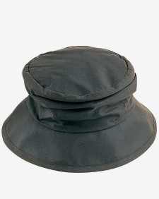 Heidi Tartan Bucket Hat Olive