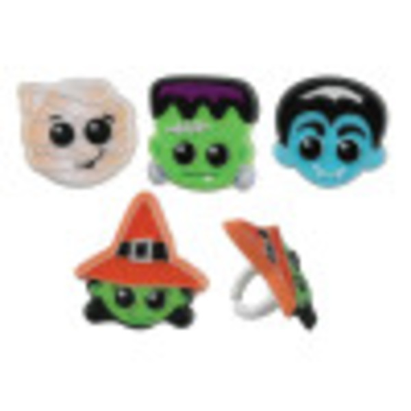Halloween Characters Cupcake Rings DecoPac