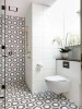 Ready to Ship Calacatta, Thassos and Nero Marquina Pembroke Mosaic