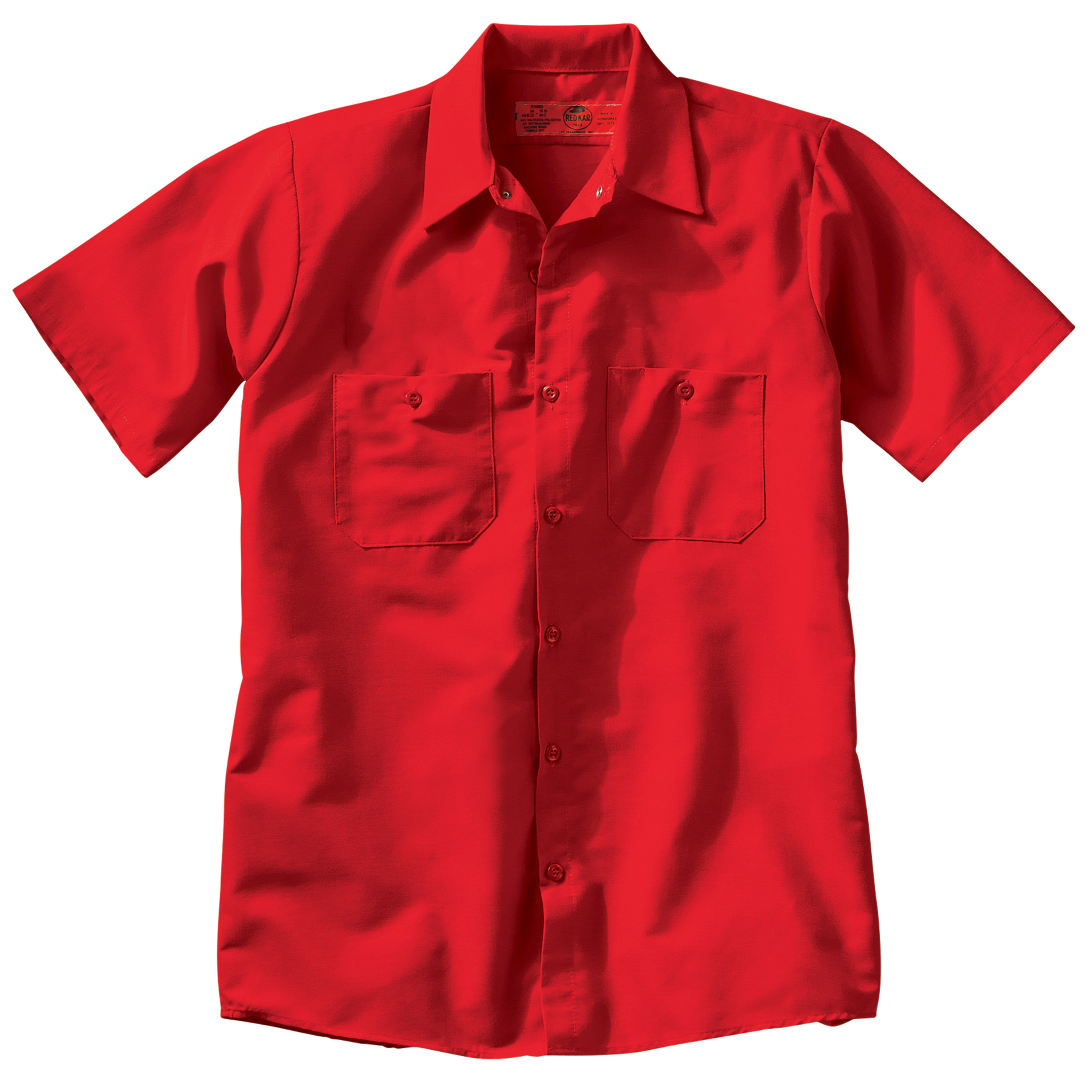 Red Kap Men's Short Sleeve Industrial Work Shirt - Picture 72 of 84