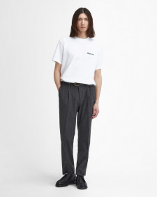 Bowery Oversized Graphic T-Shirt Classic White