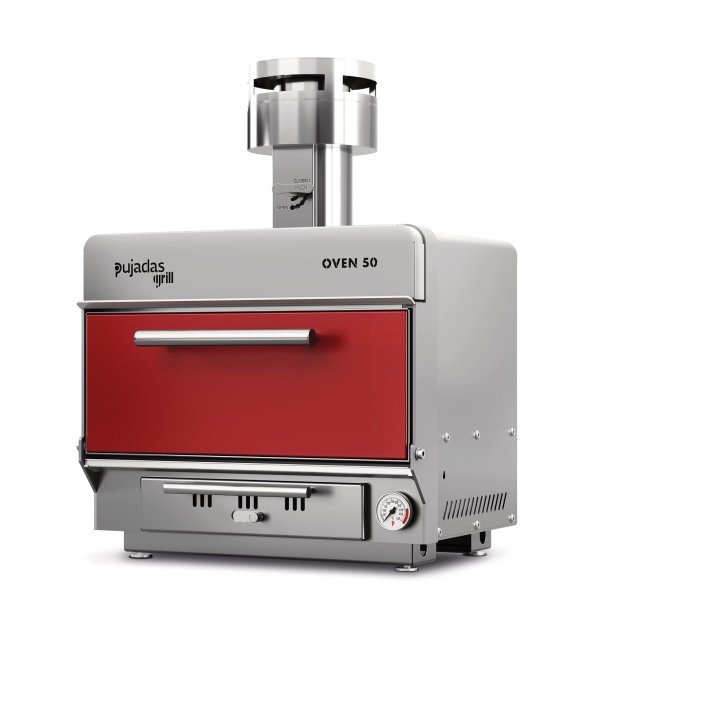Horno de brasa sobremesa 50 Rojo