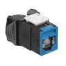 Atlas-X1™ Cat 6A UTP QuickPort Jack with Shutters Blue